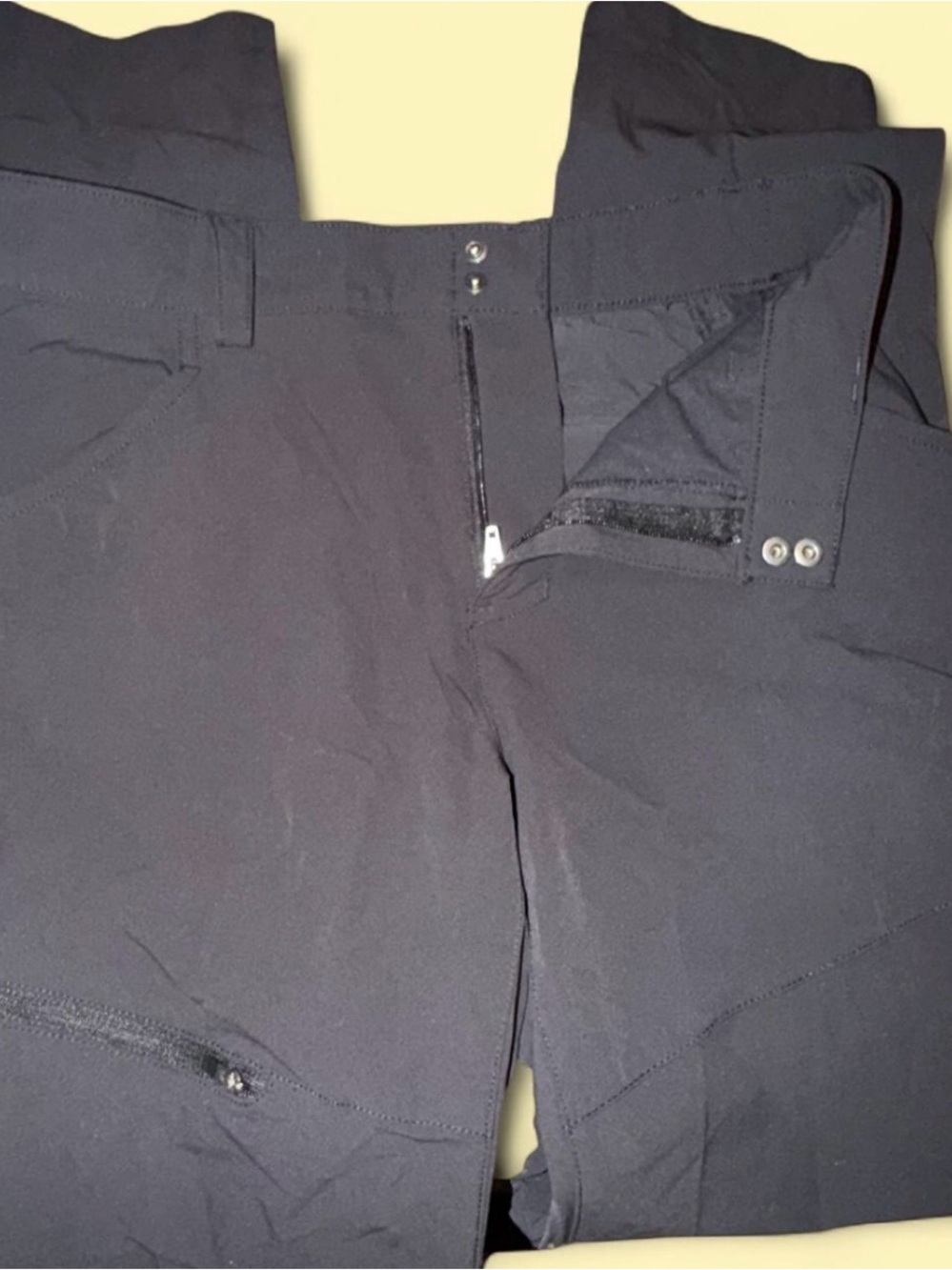 Men's Black Performance Pants - Picture 6 of 8